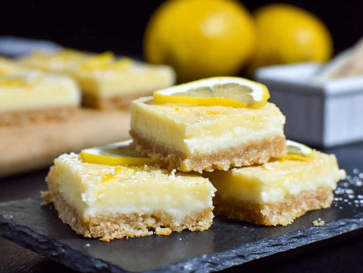 Lemon Bars with Condensed Milk: Irresistibly Good!
