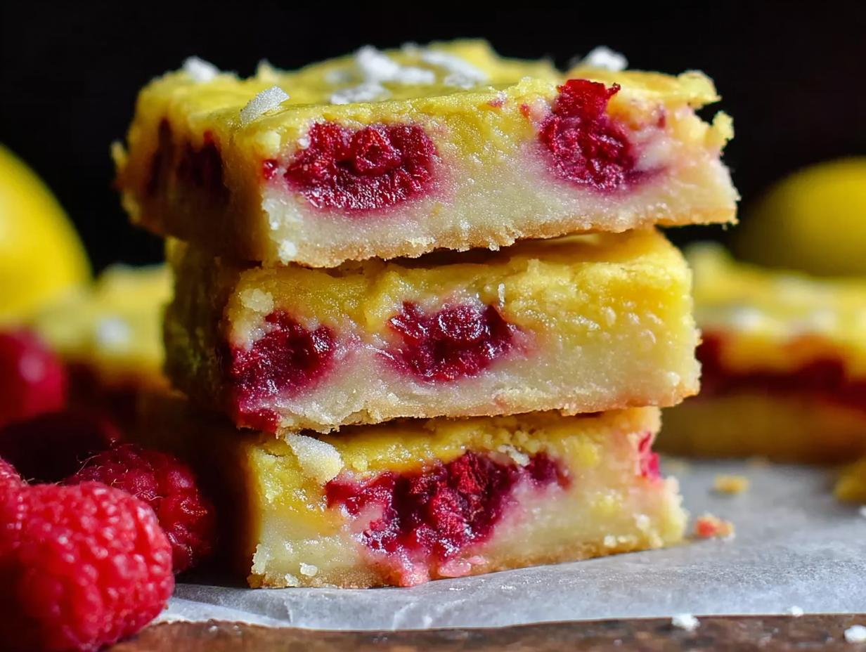 Lemon Raspberry Bars: Grandma’s Irresistible Recipe
