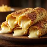 Low Carb Tortilla Shell Grilled Cheese Roll-Up Recipe