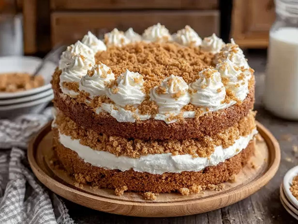 Devour 1 Amazing Oatmeal Cream Pie Cake (Bad!)