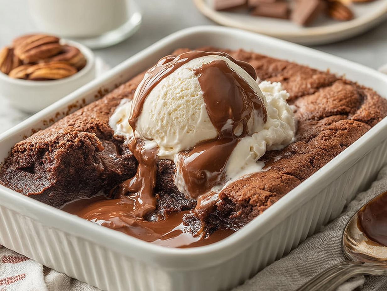 Disgustingly Easy Southern Chocolate Cobbler: Only 30 Mins