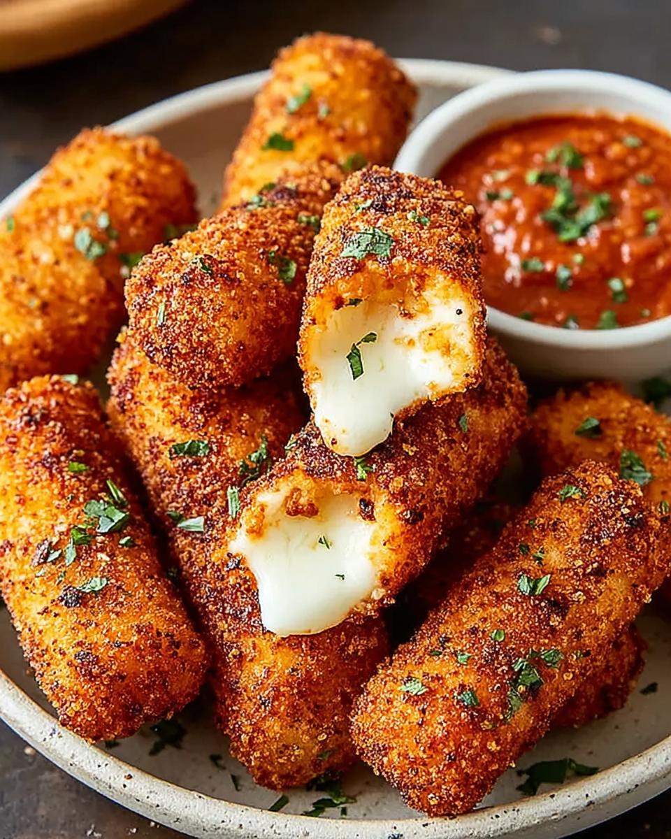 Spicy Copycat Chili’s Nashville Hot Mozzarella Sticks Recipe - detail 1