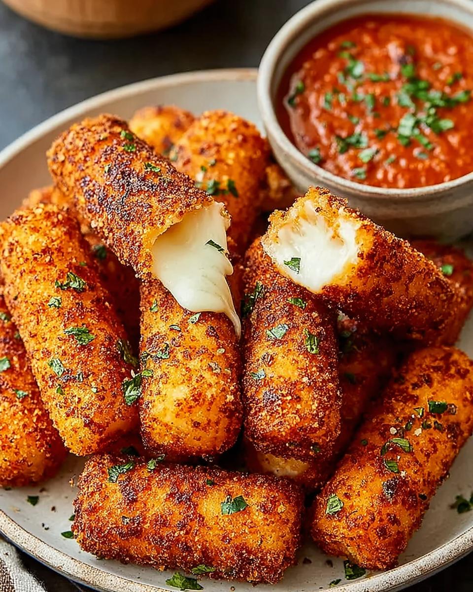 Spicy Copycat Chili’s Nashville Hot Mozzarella Sticks Recipe - detail 2