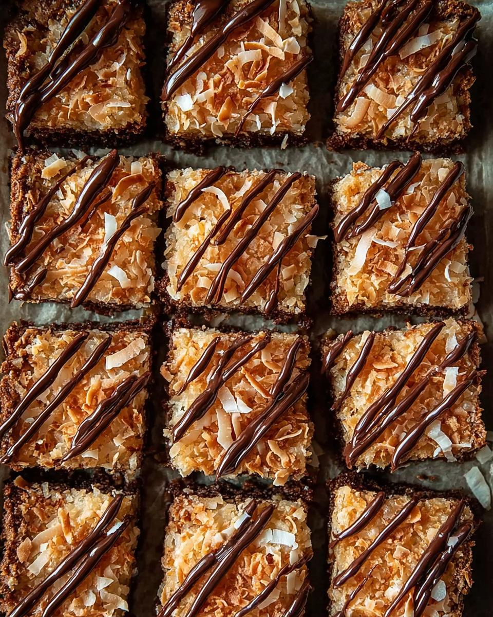 Ultimate Samoa Brownies - detail 2