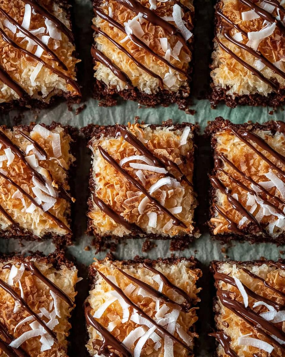 Ultimate Samoa Brownies - detail 3