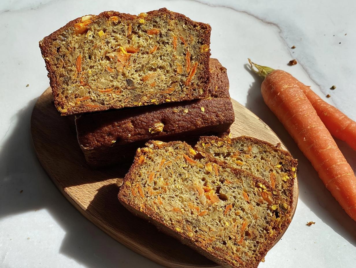 Devastatingly Delicious Carrot Cake Banana Bread