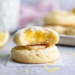 EASY Lemon Bar Cookies ~ two sugar bugs