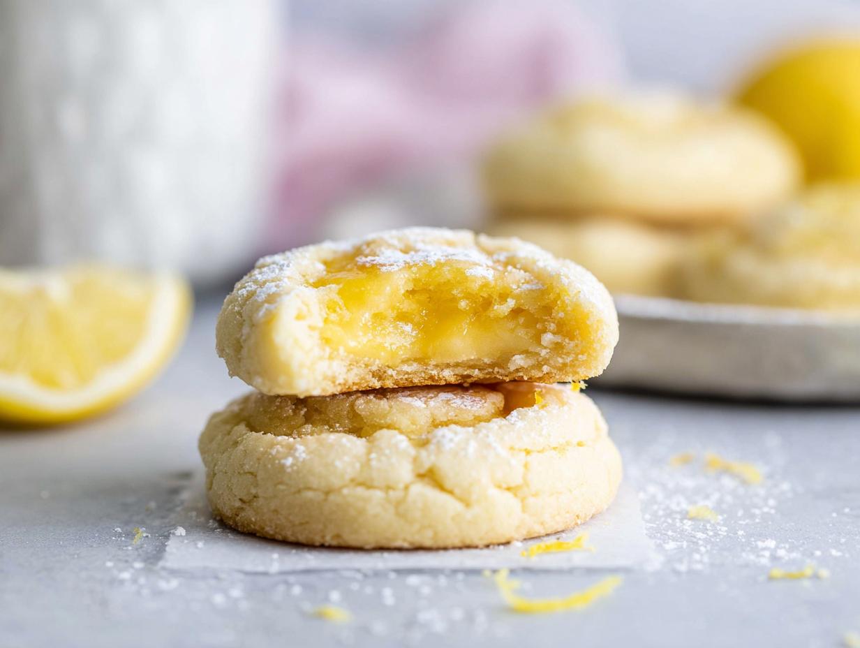 EASY Lemon Bar Cookies: Conquer the Craving in 2 Steps