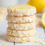 Easy Lemon Oatmeal No-Bake Cookies