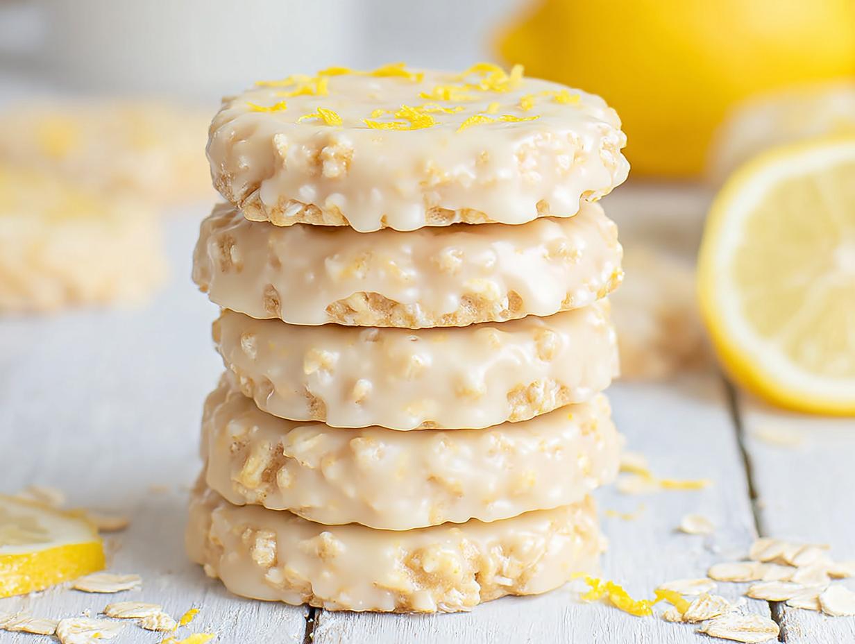 Easy Lemon Oatmeal No-Bake Cookies: Conquer Cravings!