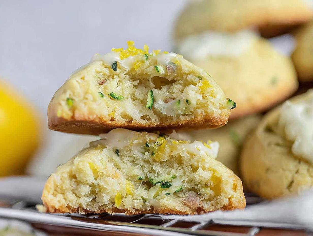Easy Lemon Zucchini Cookies: 1 Bowl Delightful Treat