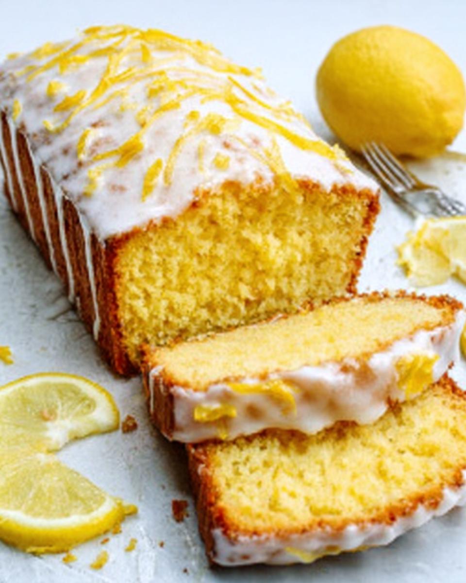 Gluten Free Lemon Drizzle Cake - detail 3