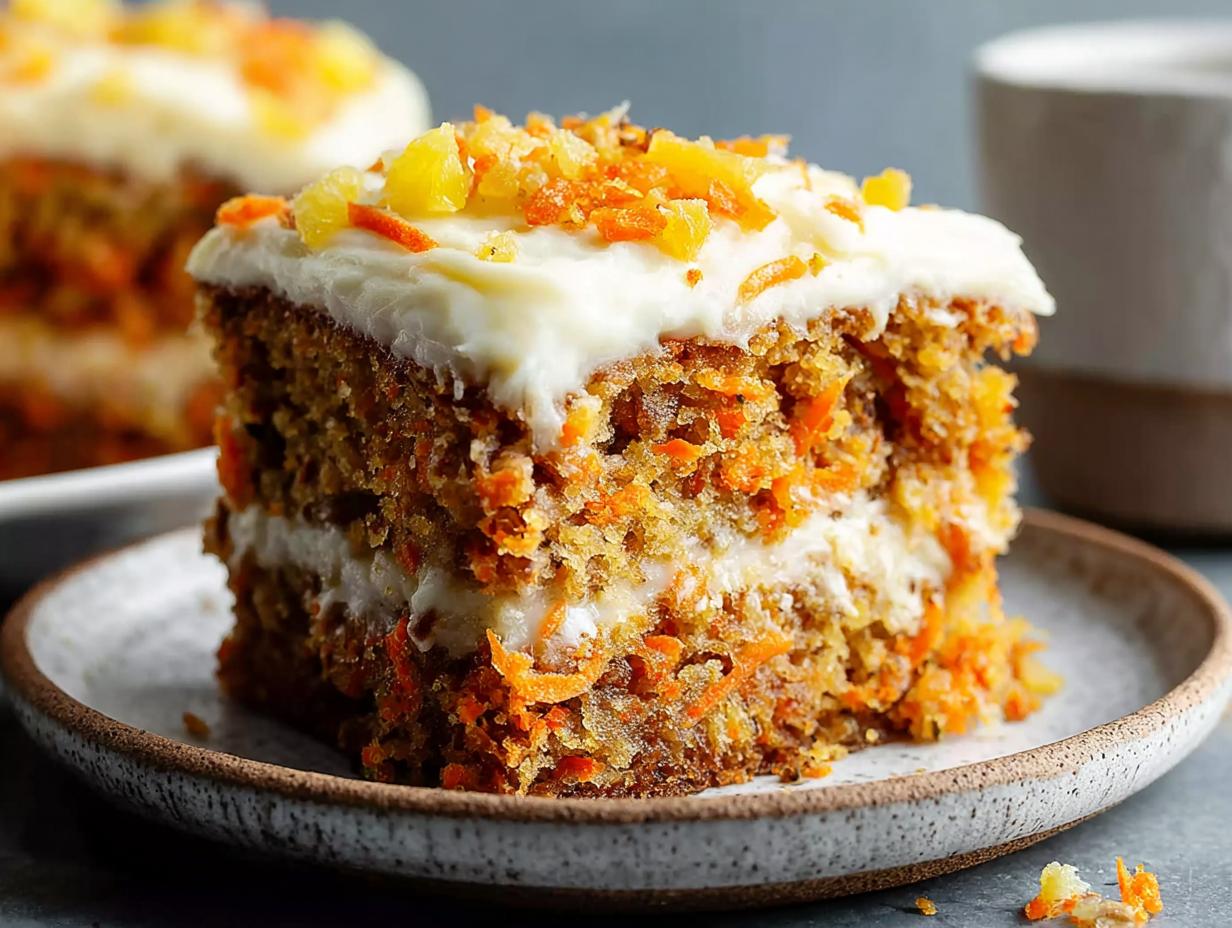 Unforgettable Hawaiian Carrot Pineapple Cake in 30 Mins