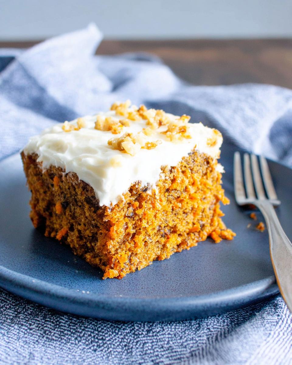 Healthy Carrot Cake - detail 1