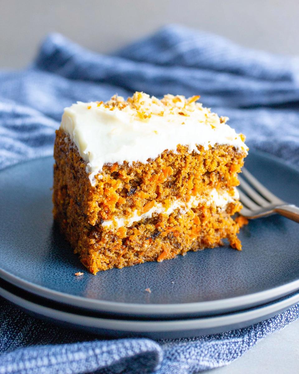 Healthy Carrot Cake - detail 2