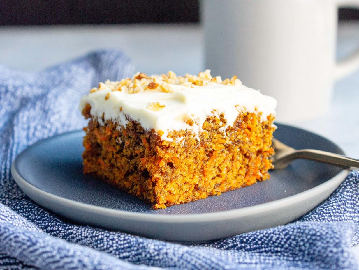 Devastatingly Delicious Healthy Carrot Cake in 40 Minutes