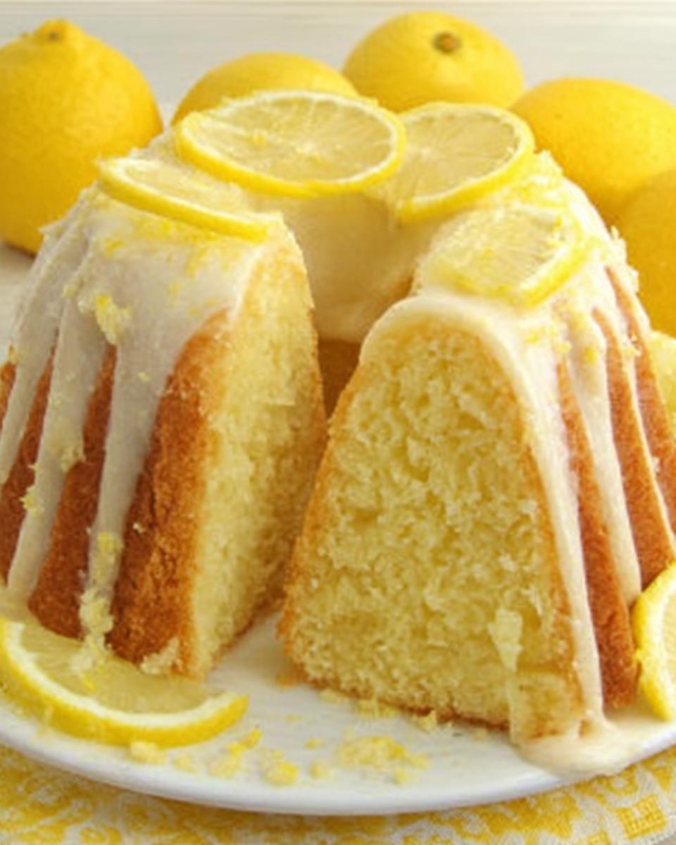 Italian Lemon Pound Cake - detail 1