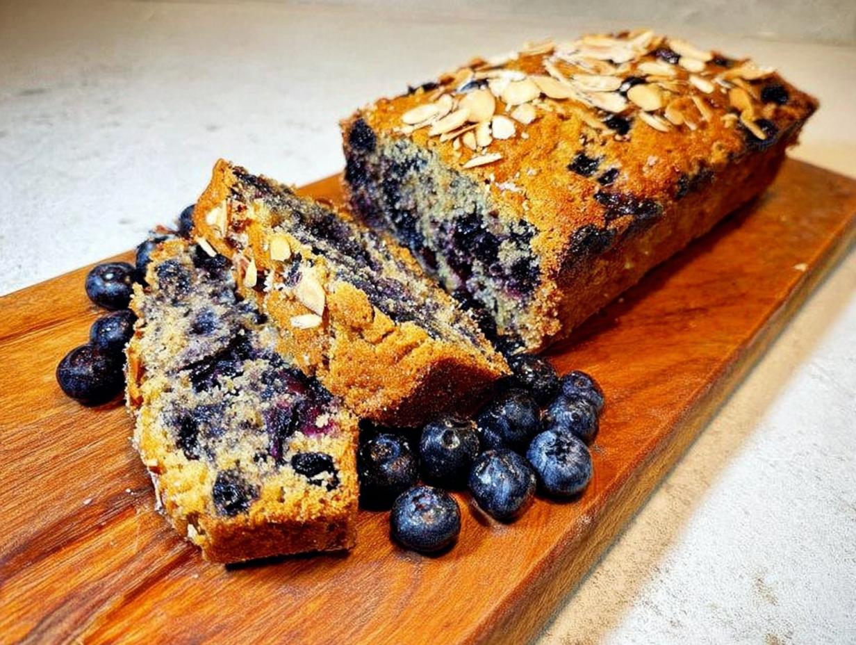 Keto Blueberry Lemon Loaf: Delectably Guilt-Free 50 Mins