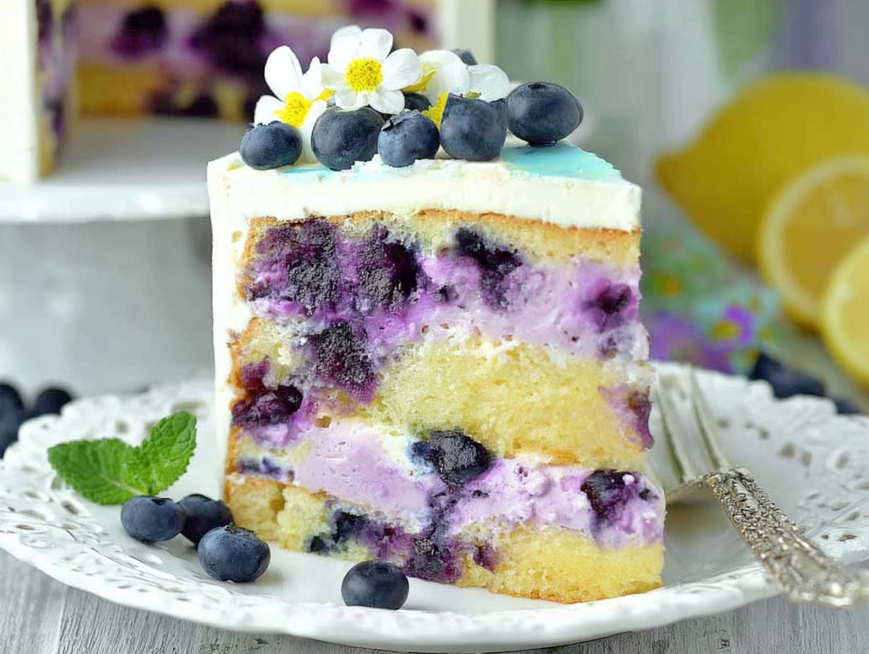 Lemon Blueberry Cake Recipe: 1 Unforgivable Sin