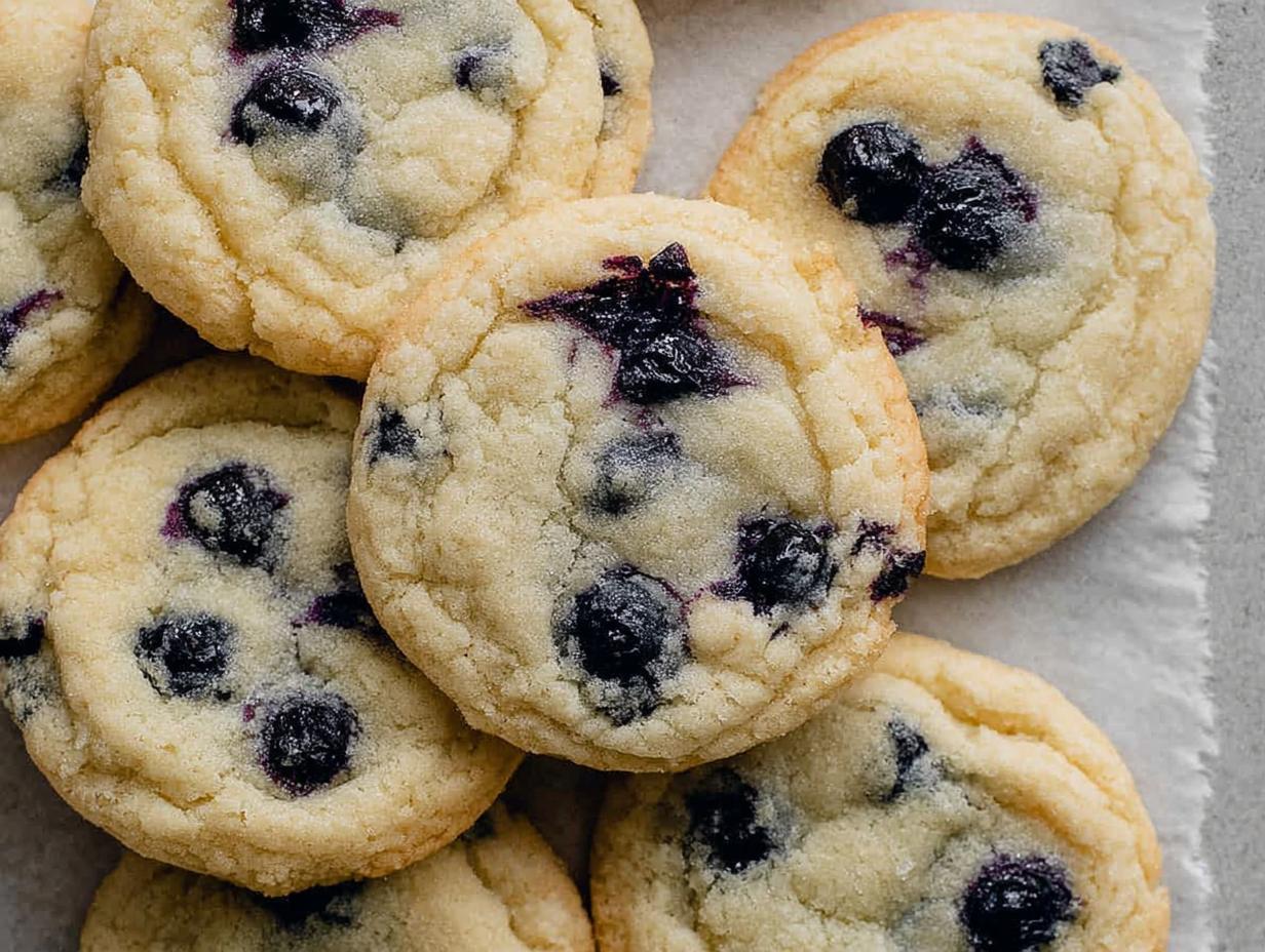 Lemon Blueberry Cookies: Conquer 1 Unforgivable Sin