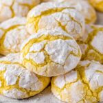 Lemon Crinkle Cookies