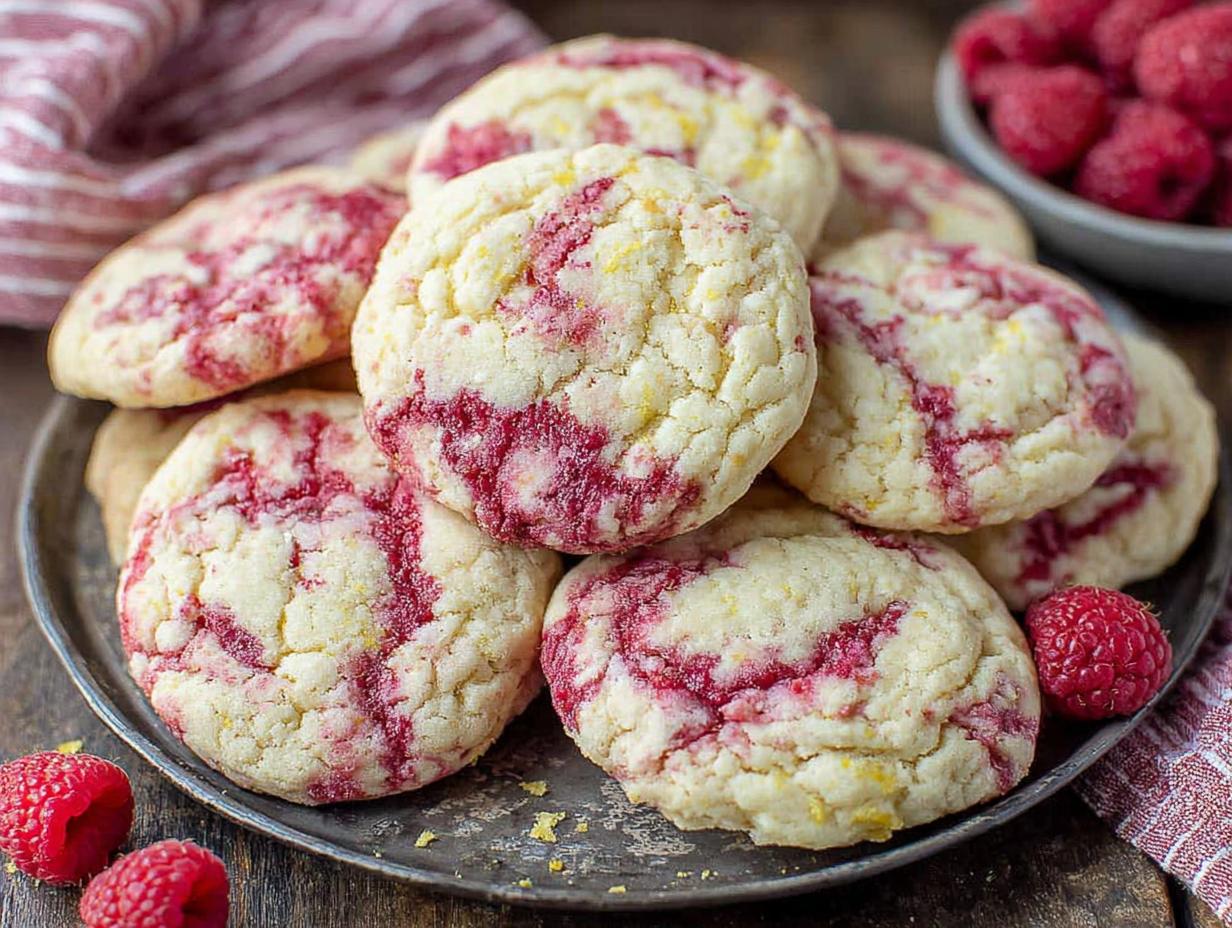 Lemon Raspberry Cookies: 1 Unforgivable Mistake