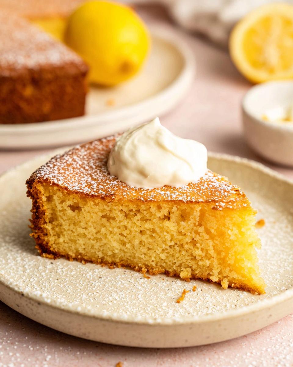 Lemon Ricotta Cake - detail 1