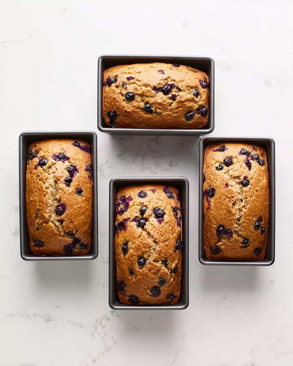 Mini Blueberry Bread - detail 2
