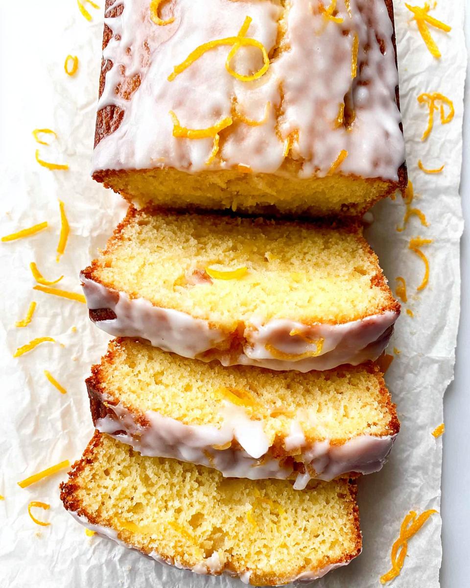 Moist Bakery Style Lemon Loaf Recipe - detail 1