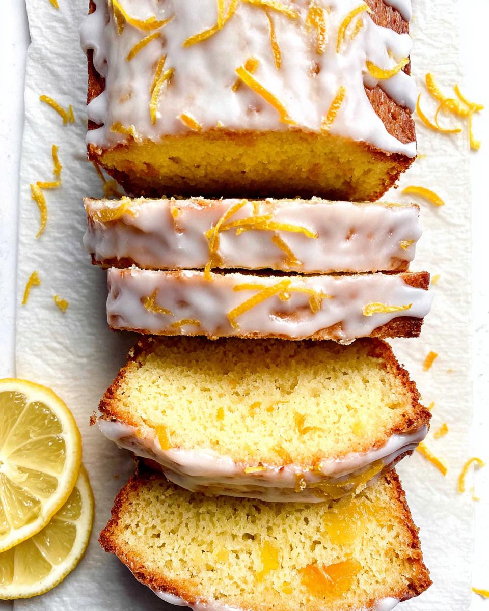 Moist Bakery Style Lemon Loaf Recipe - detail 2