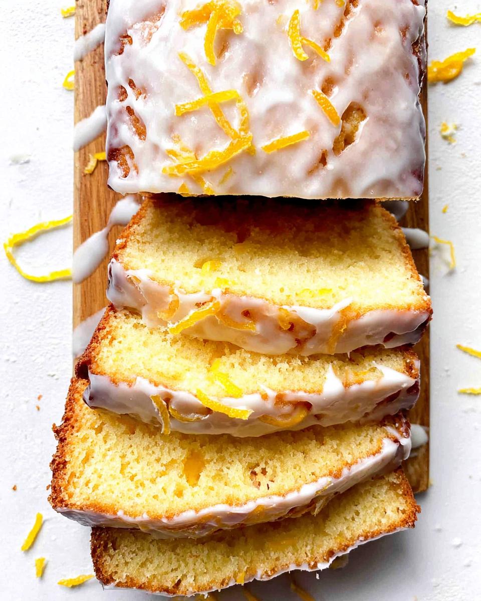 Moist Bakery Style Lemon Loaf Recipe - detail 3