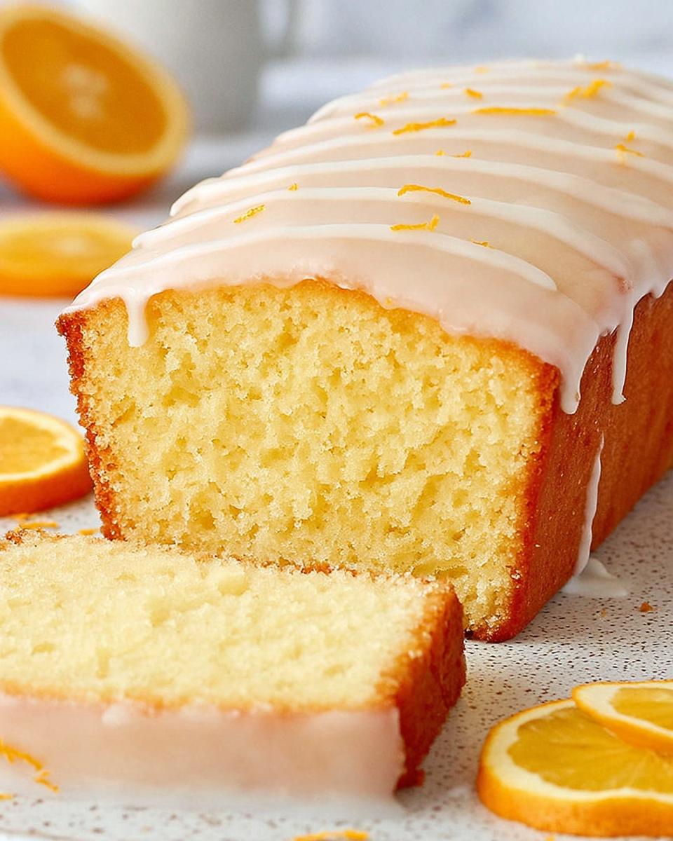 Moist Lemon Bread with Glaze - detail 2