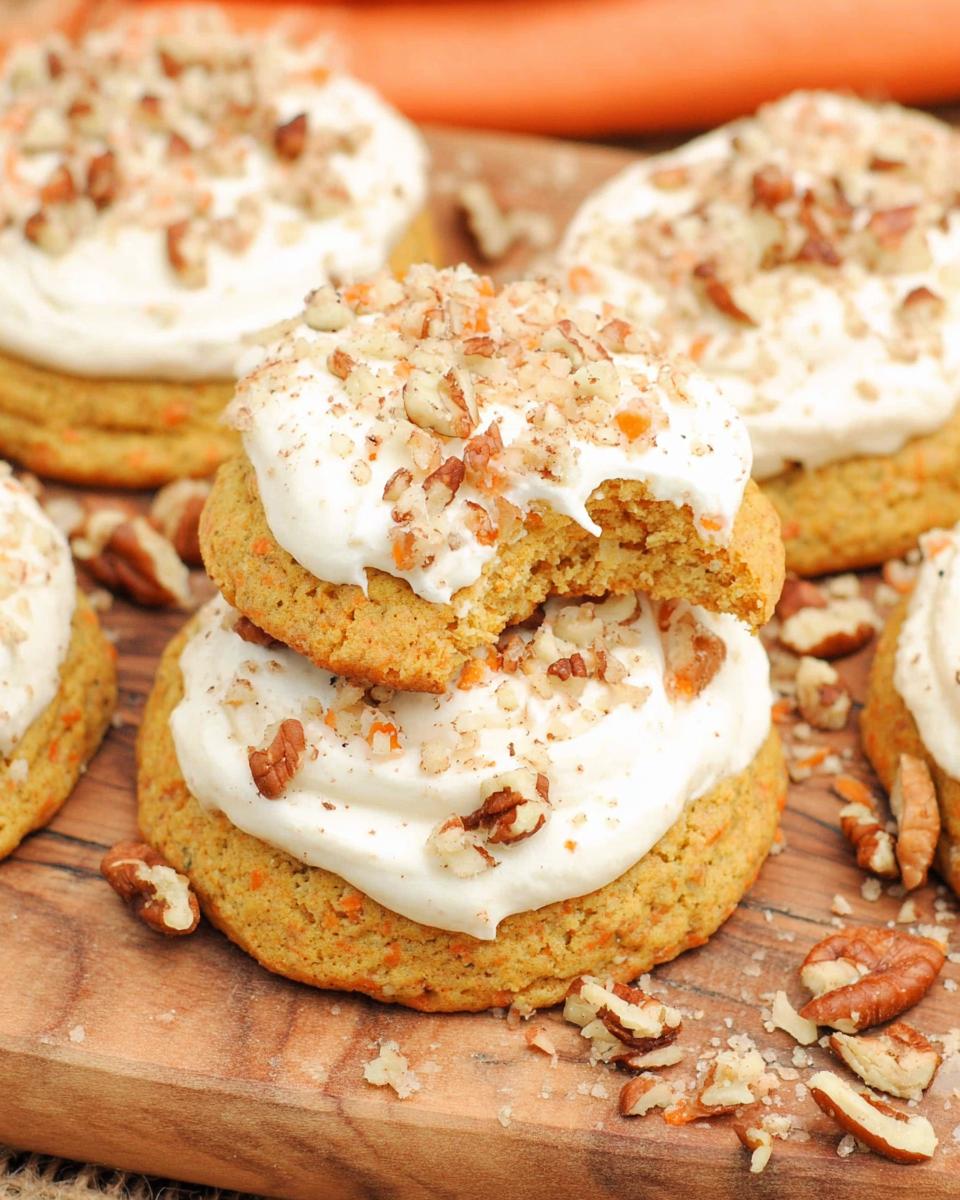 Spiced Crumbl Carrot Cake Cookies copycat recipe - detail 2