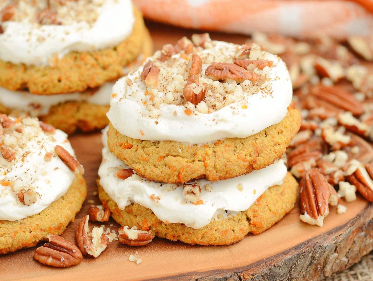 Fail-Proof Spiced Crumbl Carrot Cake Cookies Copycat Recipe