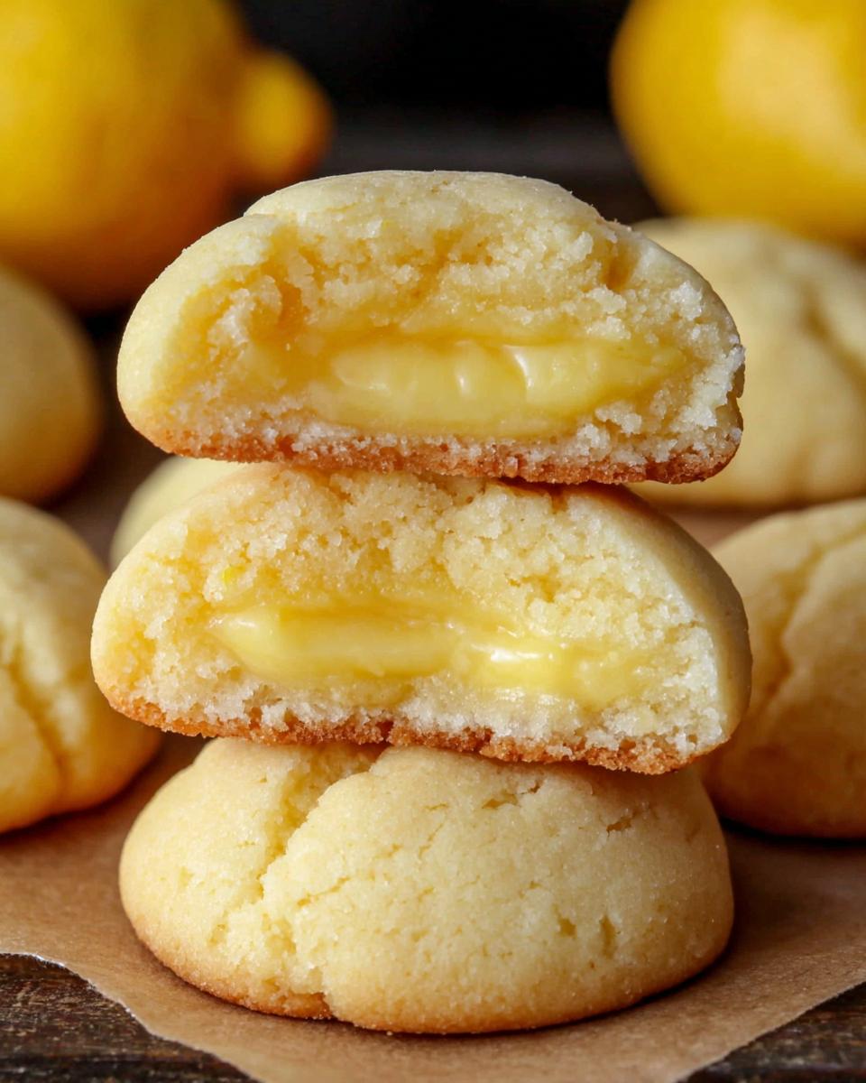 Stuffed Lemon Cookies Recipe - detail 1
