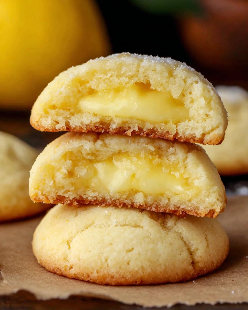 Stuffed Lemon Cookies Recipe - detail 2