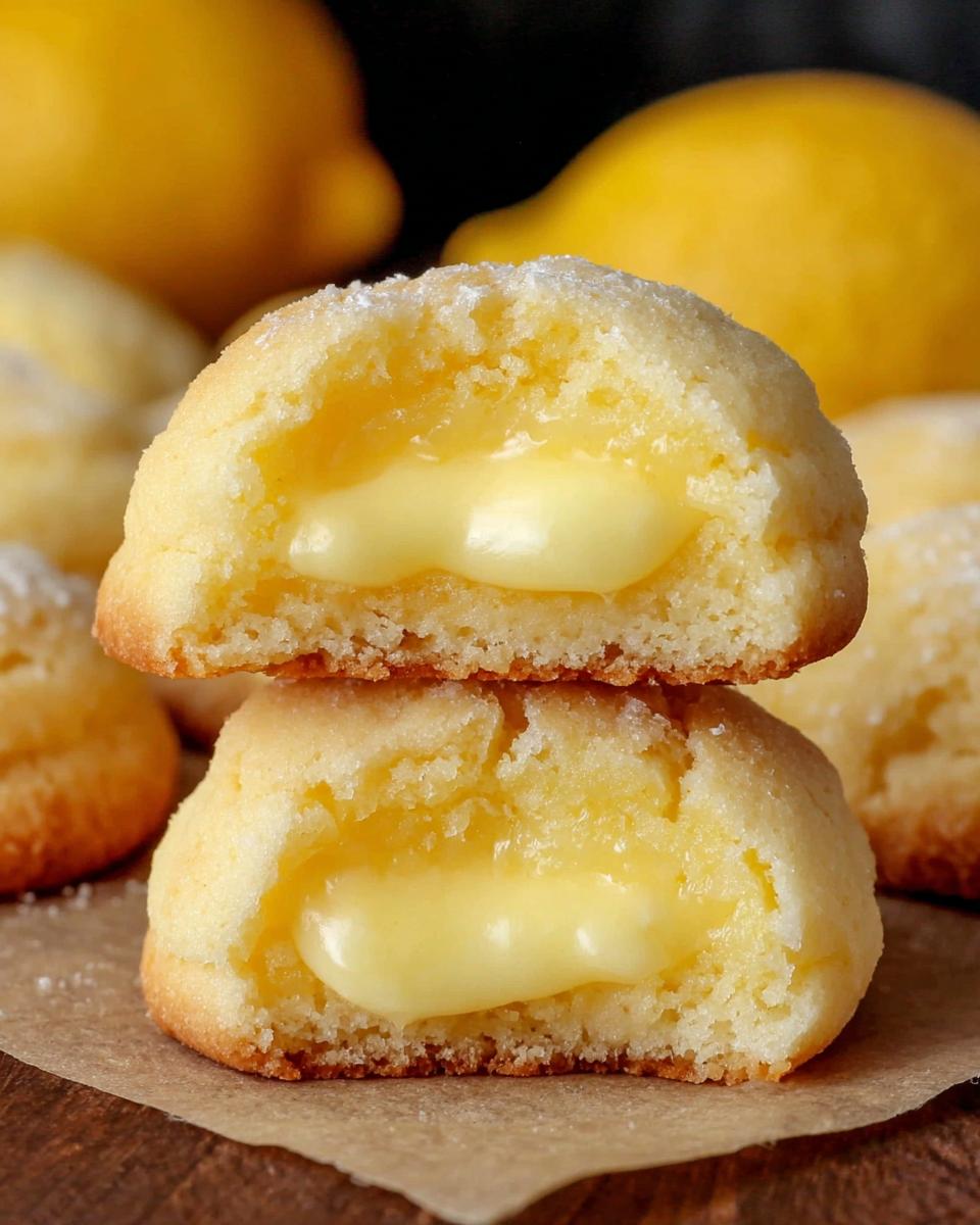 Stuffed Lemon Cookies Recipe - detail 3