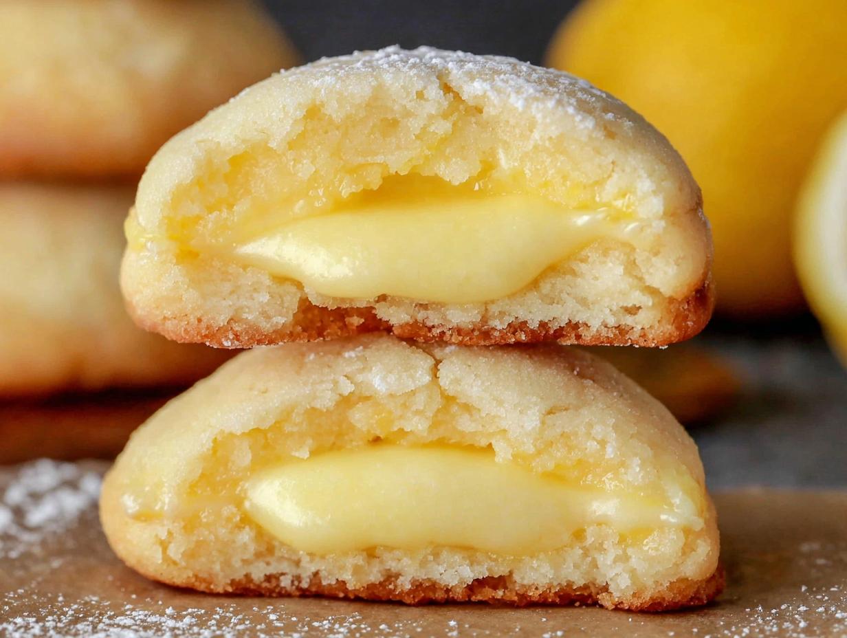 Easy Stuffed Lemon Cookies Recipe: Heaven in 9 Mins