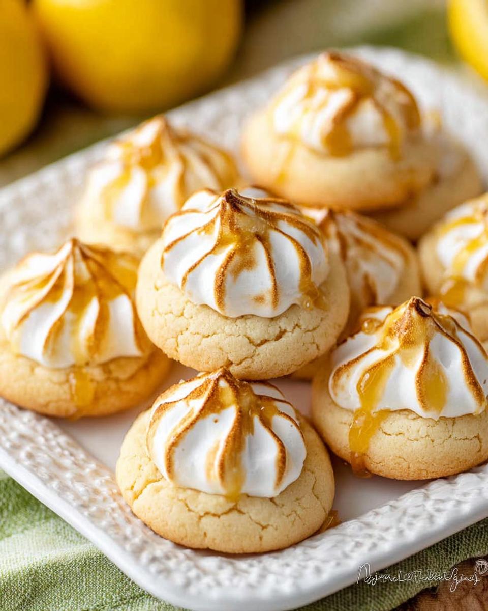 Under 1 Hour Lemon Meringue Pie Cookies - detail 1