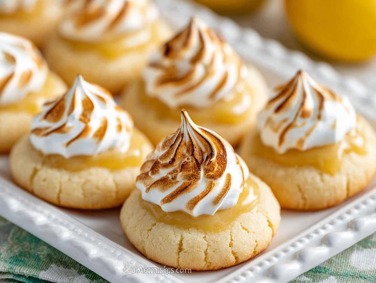 Bake Amazing Under 1 Hour Lemon Meringue Pie Cookies